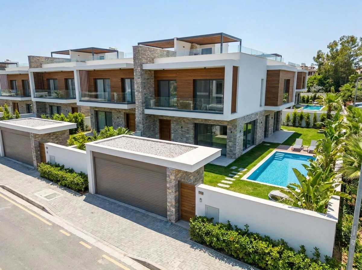 Edificio residencial premium con piscina