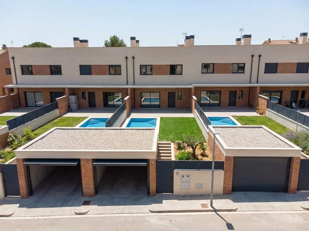 Promoción mediterránea · Piscina comunitaria