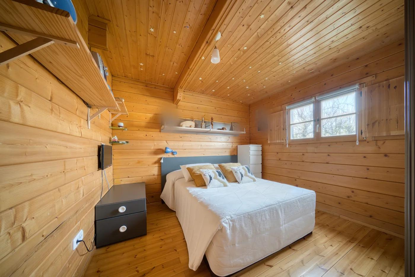 Habitación de madera